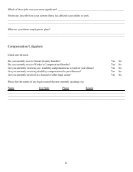 Neuropsychological Evaluation Background Questionnaire - Northeast Neuropsychology, Page 12