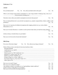 Neuropsychological Evaluation Background Questionnaire - Northeast Neuropsychology, Page 8