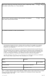 Form VAC774E Psychiatric Progress Report - Canada, Page 2
