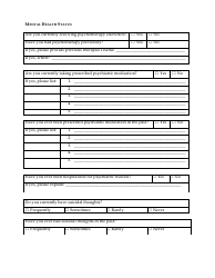 Intake Form, Page 3