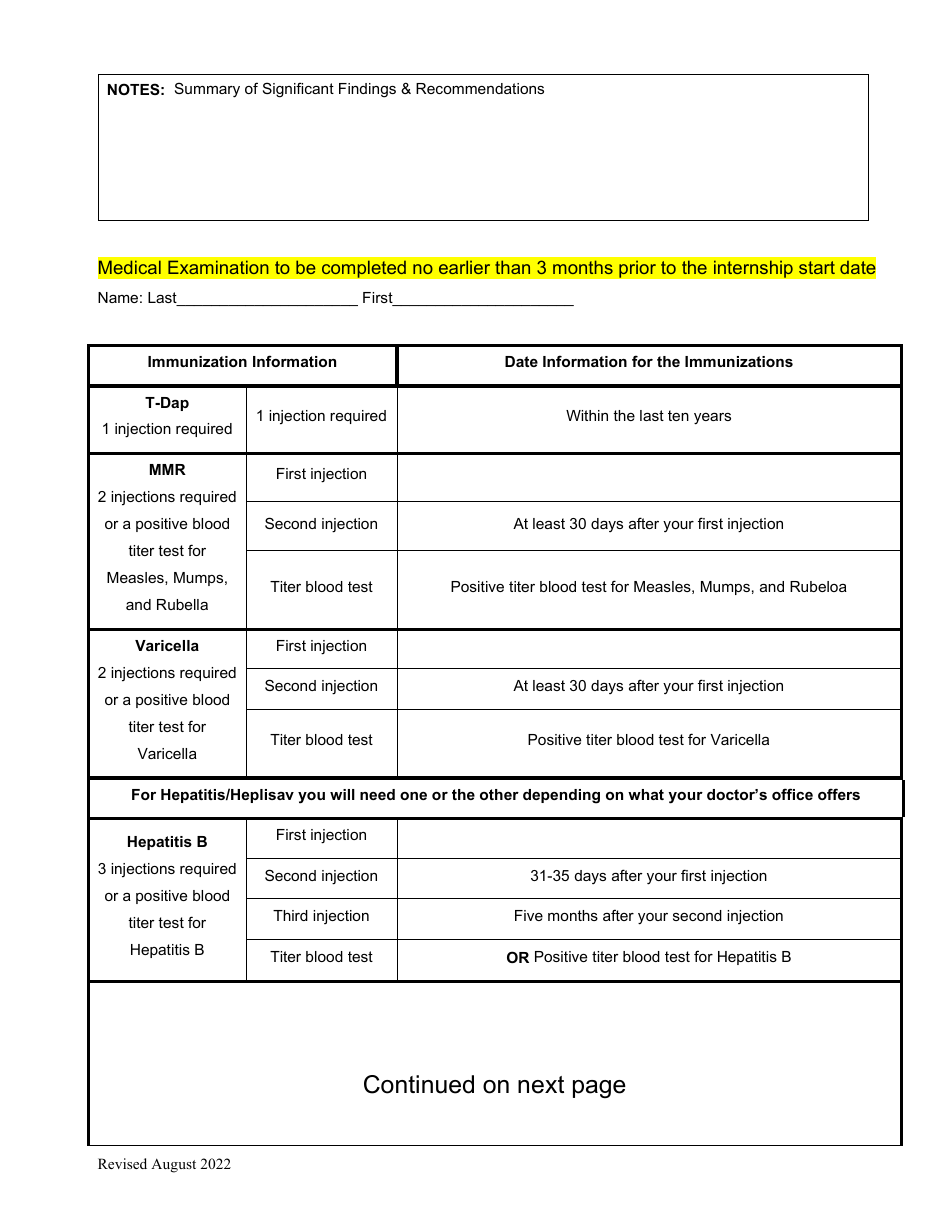 Physical Examination - Hoc, Page 3