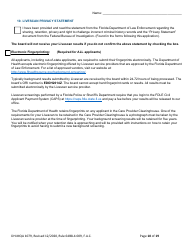 Form DH-MQA1079 Temporary Certificate for Visiting Physicians to Obtain Medical Privileges for Instruction Purposes in Conjunction With Certain Plastic Surgery, Medical or Surgical Training Programs and Educational Symposiums - Florida, Page 10