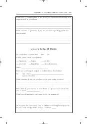 Sample New Patient Intake Form, Page 13