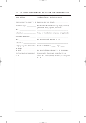 Sample New Patient Intake Form, Page 2