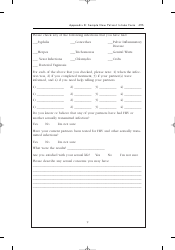 Sample New Patient Intake Form, Page 9