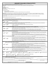 VA Form 21P-8416 Medical Expense Report, Page 5