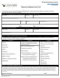 Form MMP3500-4 Minor Application Form for Registry Identification Card - Michigan Medical Marijuana Program - Michigan, Page 5
