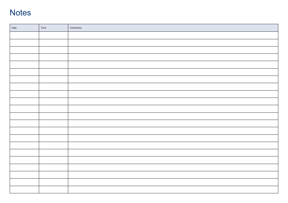 Daily Vaccine Fridge Temperature Log - Western Australia, Australia, Page 16