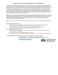 Minnesota Initial Refugee Health Assessment Form - Minnesota, Page 6