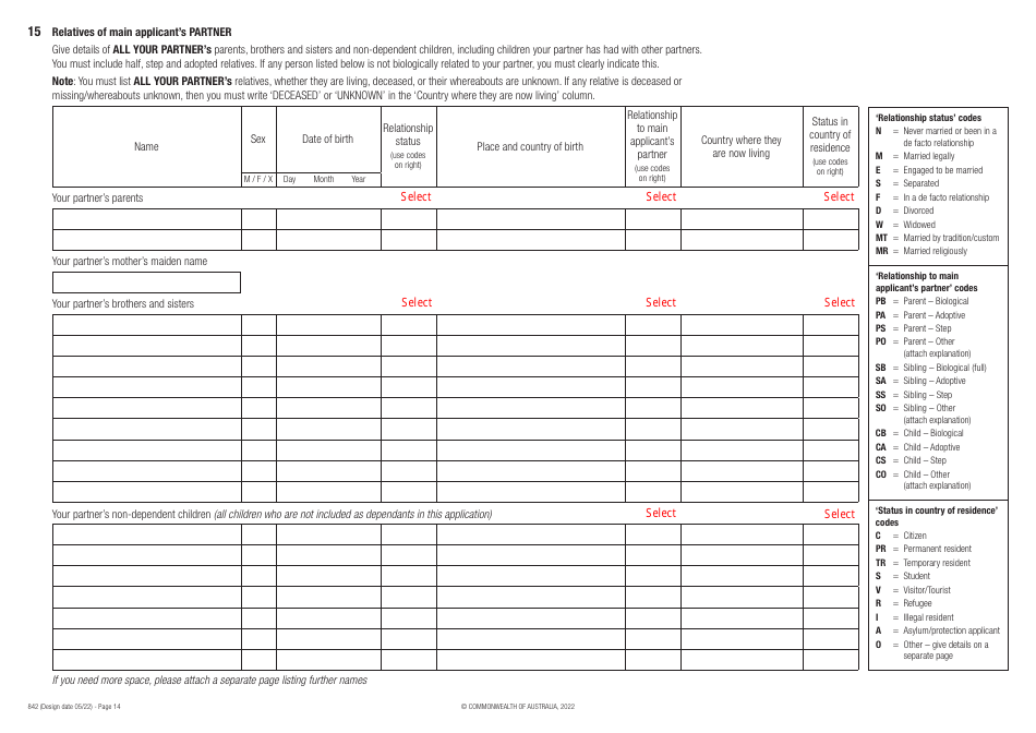 Form 842 Fill Out Sign Online And Download Fillable PDF Australia Templateroller form-842-fill-out-sign-online-and-download-fillable-pdf-australia-templateroller
