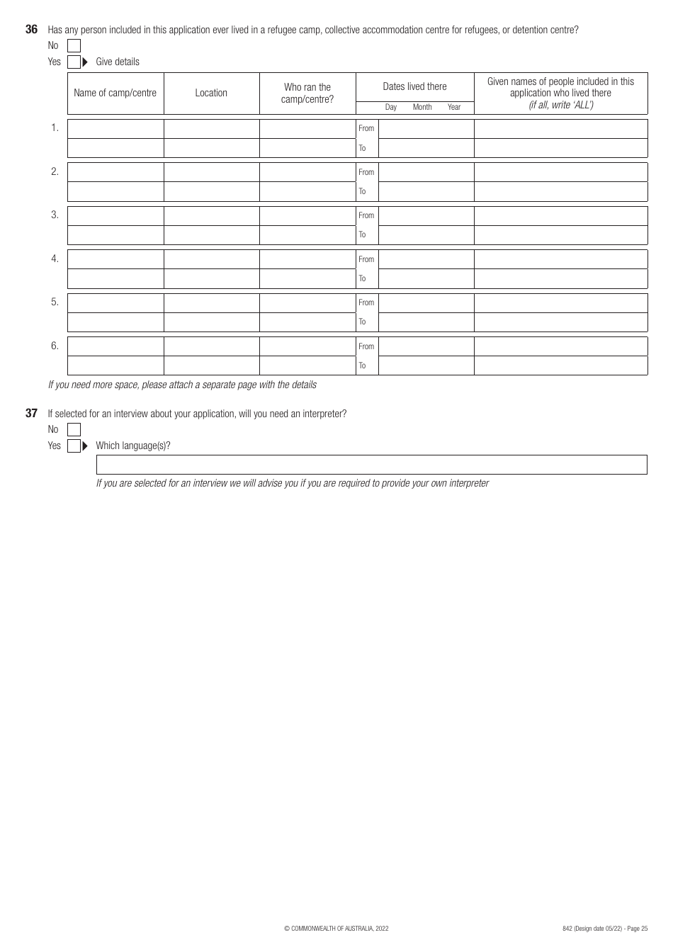 form-842-fill-out-sign-online-and-download-fillable-pdf-australia-templateroller