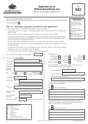 Form 842 Application for an Offshore Humanitarian Visa - Australia, Page 5