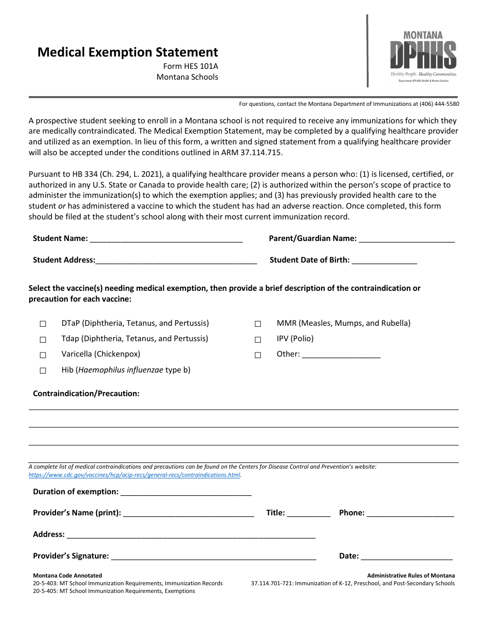 Form HES101A Fill Out, Sign Online and Download Printable PDF