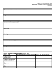 Form ANVPEC-1582-21 Mental Health Outpatient Treatment Report Form, Page 2