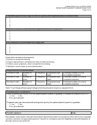 Form ANVPEC-1582-21 Mental Health Outpatient Treatment Report Form, Page 3