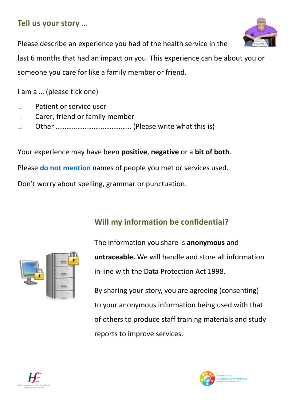 Patient Satisfaction Survey - Health Service Executive (Hse), Page 2