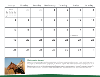 Monthly Animal Health Calendar - University of Saskatchewan, Page 9