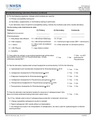 Form CDC57.103 Patient Safety Component - Annual Hospital Survey, Page 2