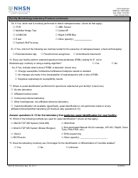 Form CDC57.103 Patient Safety Component - Annual Hospital Survey, Page 3