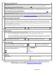 New Patient Registration Form (Adult: 16 and Over) - Dr Victoria Muir&#039;s Practice, Page 4