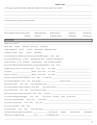 New Patient History Form - Norton Cancer Institute, Page 3