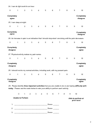 Patient Intake Form - Thirty Points, Page 4