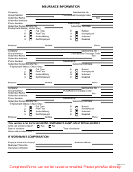 Registration/Admission Worksheet - Hilo Medical Center, Page 3