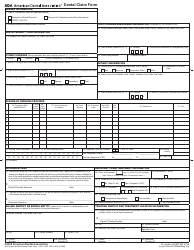 Dental Claim Form - American Dental Association