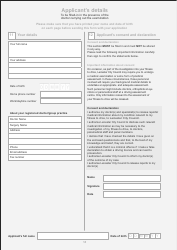 Application for a Licence to Drive Hackney Carriages or Private Hire Vehicles - Medical Examination Form - City of Leicester, Leicestershire, United Kingdom, Page 11