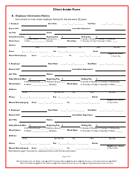 Law Firm Client Intake Form: Personal Injury - Dickson Davis Law Firm, Page 2