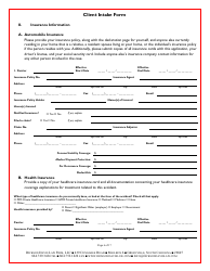 Law Firm Client Intake Form: Personal Injury - Dickson Davis Law Firm, Page 6