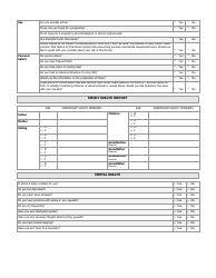 New Patient Health History Form - One to One Health, Page 3