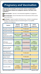 Pregnancy Vaccination Schedule - Minnesota