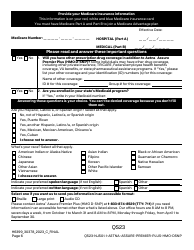 Aetna Assure Premier Plus Plan (HMO D-Snp) Individual Enrollment Request Form, Page 11