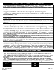 Minor Patient Application for the Therapeutic Use of Cannabis - New Hampshire, Page 5