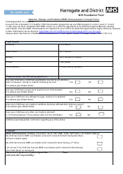 Document preview: Measles, Mumps and Rubella (Mmr) Immunisation Consent Form - United Kingdom