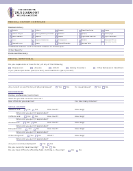 Patient Intake Form - True Harmony, Page 2