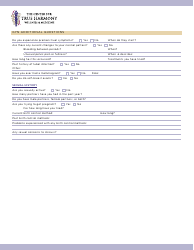 Patient Intake Form - True Harmony, Page 5