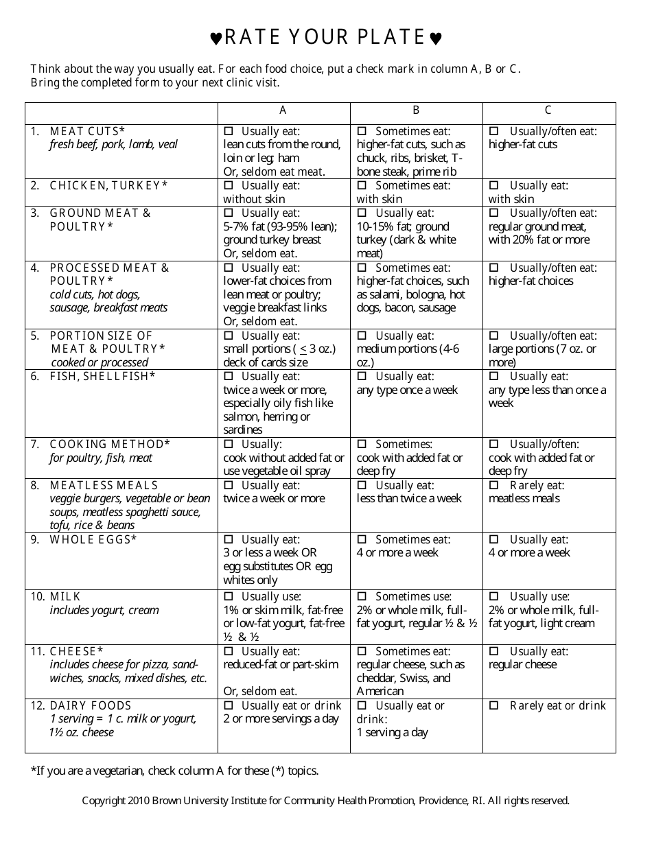 Cardiac Rehabilitation Patient Health Questionnaire (Phq-9) - Brigham and Womens Health Care Center, Page 8