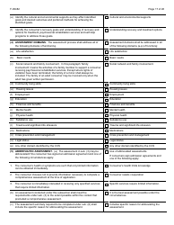 Form F-00482 Comprehensive Community Services (Ccs) for Persons With Mental Disorders and Substance Use Disorders Initial Certification Application - Chapter DHS 36 - Wisconsin, Page 17