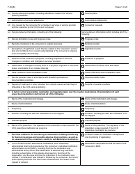 Form F-00482 Comprehensive Community Services (Ccs) for Persons With Mental Disorders and Substance Use Disorders Initial Certification Application - Chapter DHS 36 - Wisconsin, Page 21