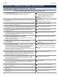 Form F-00482 Comprehensive Community Services (Ccs) for Persons With Mental Disorders and Substance Use Disorders Initial Certification Application - Chapter DHS 36 - Wisconsin, Page 5