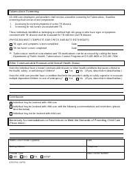 Form 470-5152 Child Care Provider Physical Examination Report - Iowa, Page 2