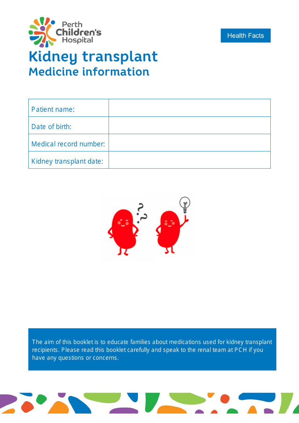 Kidney Transplant Medicine Information - Western Australia, Australia, Page 1