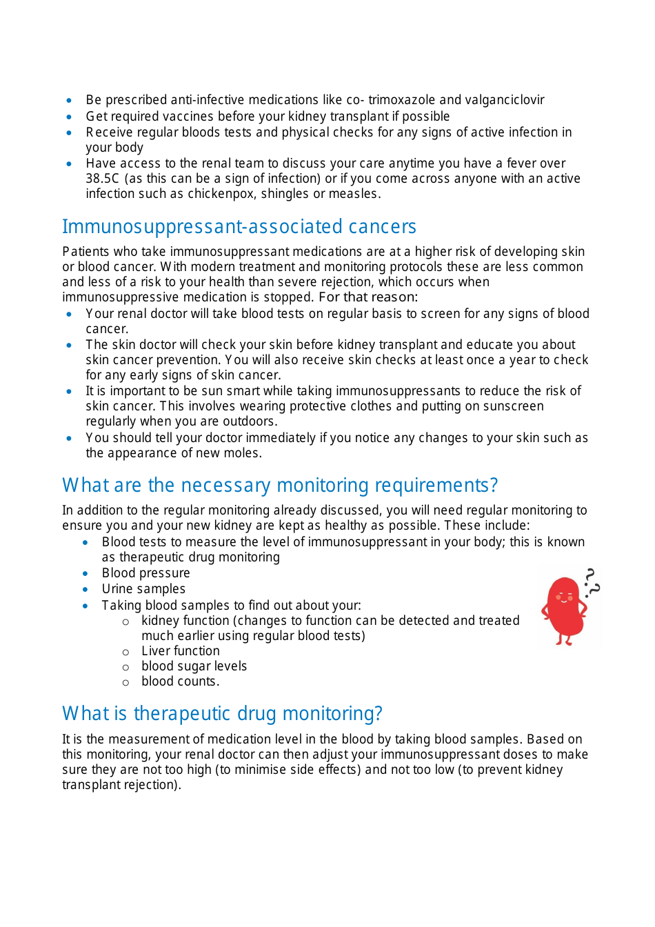 Kidney Transplant Medicine Information - Western Australia, Australia, Page 4