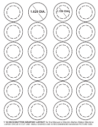 Document preview: 1 1/4 Inch Button Graphic Layout