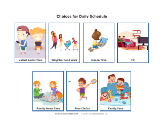 Home Schedule Board Templates - Loving Guidance, Page 10