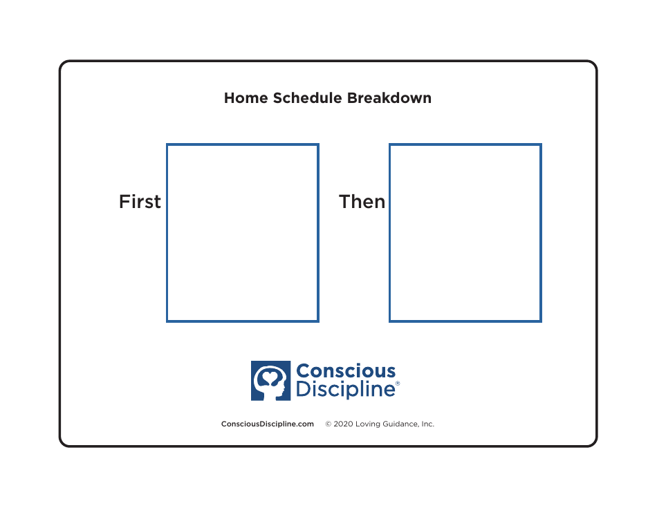 Home Schedule Board Templates - Loving Guidance, Page 3