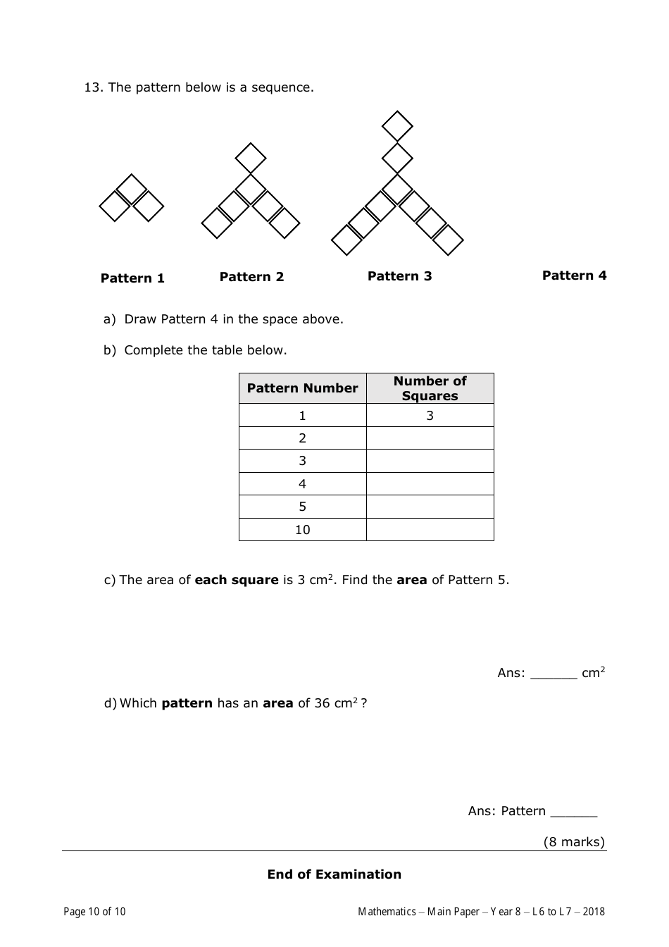 Annual Examinations for Middle Schools 2018, Page 10