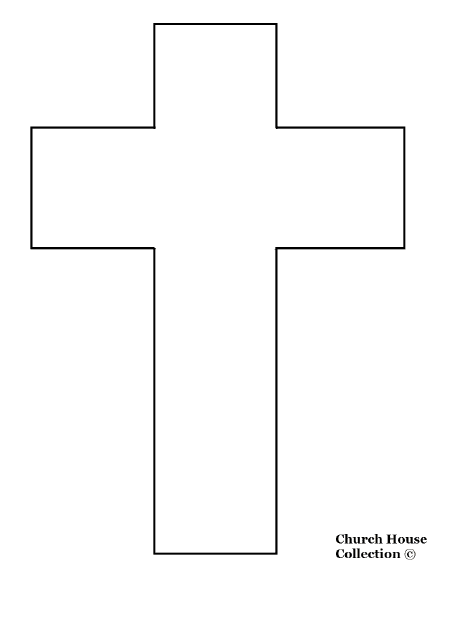 Cross Template - Church House Collection
